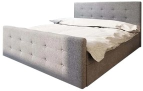 MILANO 1 kárpitozott ágy + ágyrács + matrac, 180x200, cosmic 160