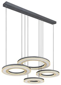 Globo 67191-80 - LED Dimmelhető csillár zsinóron BLASIUS LED/80W/230V + távirányító