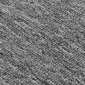 15 db szürke négyszögű csúszásmentes lépcsőszőnyeg 60 x 25 cm