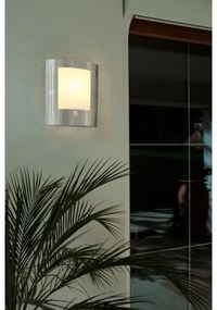 EGLO 88144 - Szenzoros kültéri fali lámpa CITY 1xE27/15W/230V IP44