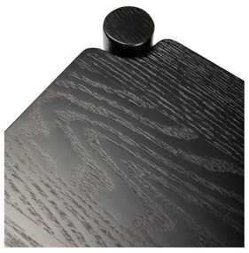 Tölgyfa zsúrkocsi 40x40 cm Norm – Hübsch