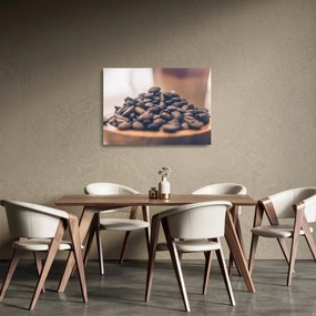 Kávé képe (üvegen) (70x50 cm)