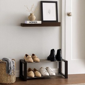 AVENBERG RACK 2 Cipőtartó - fekete