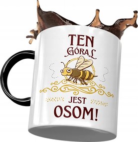 Fekete Bögre Hegylakónak Ez A Hegylakó Egy Darázs Nyomtatott Bögre Fotóval