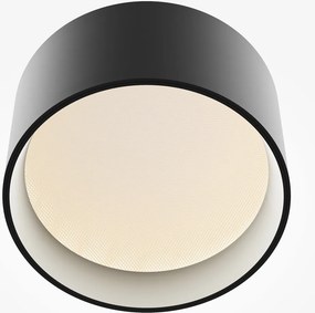 MAYTONI C089CL-12W3K-B VEGA Hengeres Mennyezeti Lámpa Fekete LED IP20