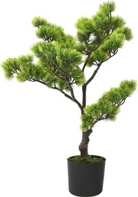 vidaXL zöld cserepes mű fenyőbonsai 60 cm