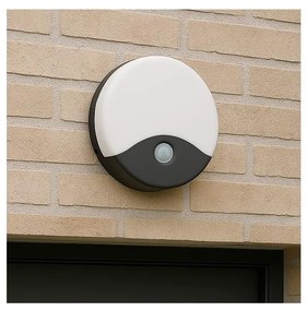 Kültéri LED fali lámpatest mozgásérzékelővel LED/18W/230V IP44 antracit