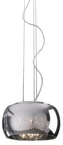 ZUMA LINE P0076-05L-F4FZ CRYSTAL Kristály Függesztett Lámpa Króm G9 IP20