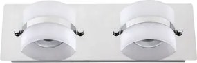 Beltéri led fali lámpa 10w 730lm 4000k króm tony