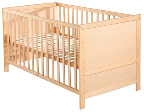 Natúr színű babaágy 70x140 cm – Roba