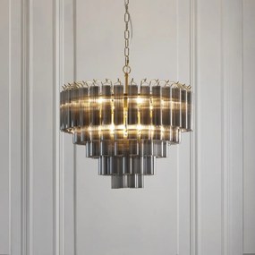 Endon glamour modern függeszték toulouse sárgaréz szürke end114197