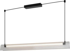 Nordlux - LED dimmelhető kábeles függeszték ALIANI LED/20W/230V 3000K fekete/átlátszó