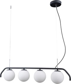Italux CARIMI PND-3300-4-BK Függőlámpa 4x5W/G9 IP20