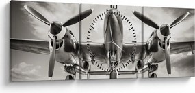 Kép - Warbird (órával) (90x30 cm)