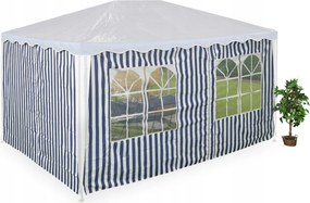 Pavilon Fal 3X4M 2 Db Kerti Oldalfal