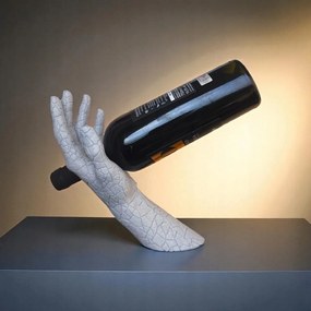 Elegáns bortartó állvány – márvány egyensúlyozó fogantyú PLA-ból