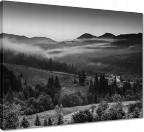 Vászonkép 50x40 Lengyel Kárpátok hegyei