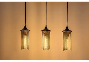 Rabalux 72153 - Csillár zsinóron ROXAS 3xE27/40W/230V