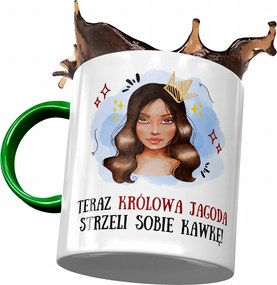 Zöld Bögre Bogyó Feleség Barátnő Ajándék Nyomtatott Fotóval