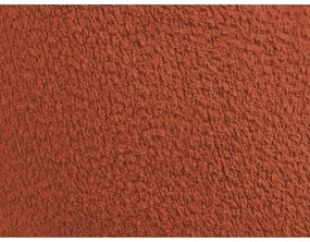 Téglavörös buklé fotel Janissaire – Bobochic Paris