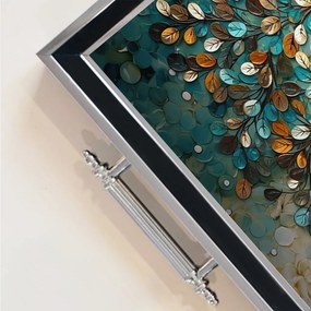 Üveg tálca, 38×24 cm – TPG9938