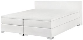 Franciaágy Boxspring 180 cm PREMIER (matracokkal) (fehér). 1007429