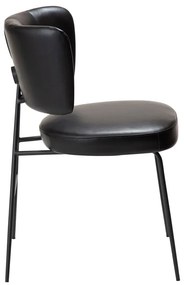 Fekete étkezőszék Roost – DAN-FORM Denmark