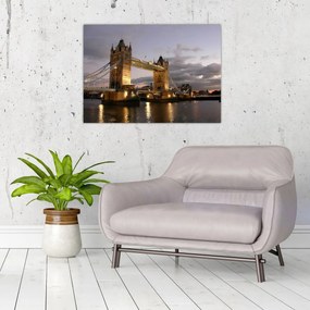 Kép - Tower Bridge éjszaka (70x50 cm)