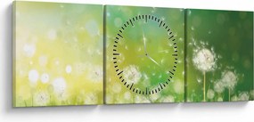 Kép - Virágozatlan pitypang (órával) (90x30 cm)