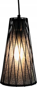 Függőlámpa, áttört, drótos, E27