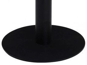 sötétbarna MDF bisztróasztal 60 cm