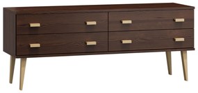 Fenyő komód no.2 szélessége 117 cm 2s Venuci dió