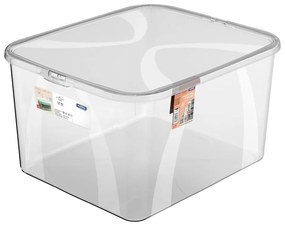 Műanyag tárolódoboz fedéllel 25 l Lona - Rotho