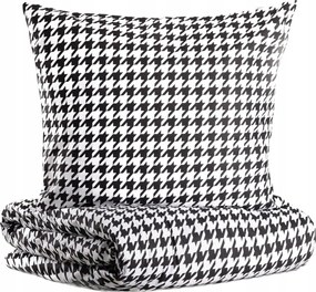 Rebeka pamut ágyneműhuzat pepita mintával 140x200 1*70x80 cm Homla