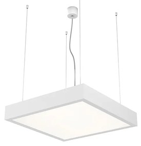 RENDL R13710 STRUCTURAL LED függő lámpatest, szögletes műszaki fehér