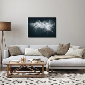 Az absztrakció képe (üvegen) (70x50 cm)