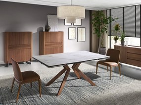 MONTEROSSO design bővíthető kerámia étkezőasztal - 180-260cm