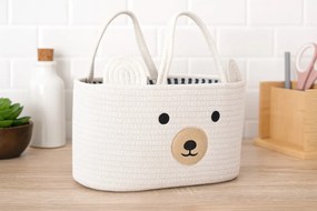 Tároló doboz fogantyúval 35 x 25 x 21 cm - l méret