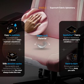 Rózsaszín Gamer Szék Diablo X.Eye Prime Akira Pink