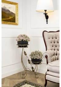 Virágállvány 70x50 cm arany