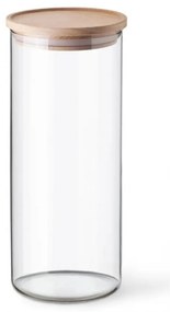 Simax 5142 üvegedény fa fedéllel, 1,4 l