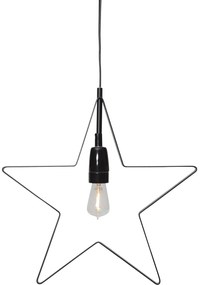 Fekete fénydekoráció karácsonyi mintával Orbit – Star Trading