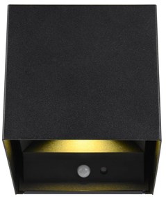 Fekete LED fali lámpa Talent – Trio