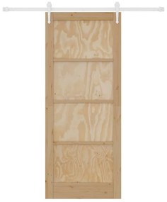 Csúszó ajtó Egyéb ORKDAL Természetes és fehér 86 x 211 cm