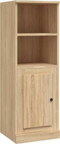 vidaXL sonoma tölgy szerelt fa magasszekrény 36x35,5x103,5 cm