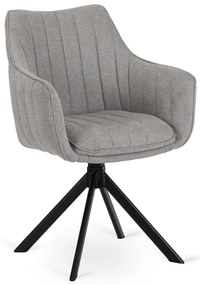 Forgó Étkezőszék Szürke Színben. MUMBAI