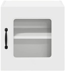 Fali konyhaszekrény polcokkal Fehér 40 x 31 x 40 cm Faanyag