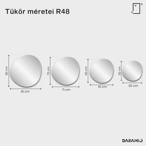 Szivárványos tükör – Pure Collection R48