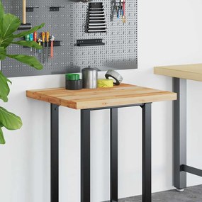 olajbevonatú tömör akácfa íróasztallap 80 x 60 x 4 cm