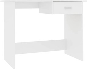 vidaXL fehér szerelt fa íróasztal 100 x 50 x 76 cm